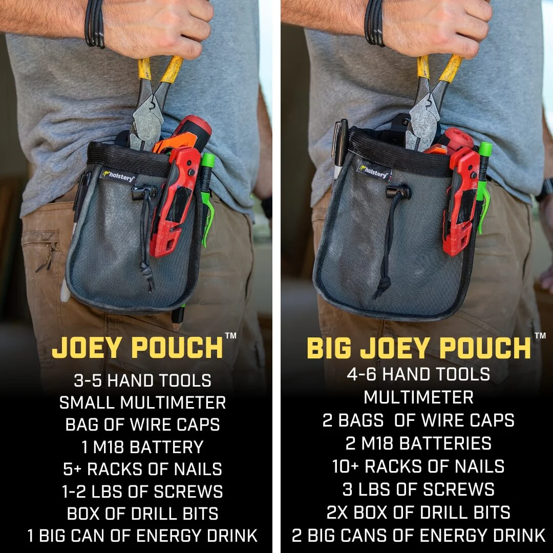 Joey Pouch | Clip-On Tool & Hardware Pouch - Image 8